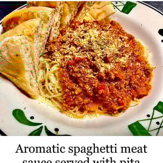 Spaghetti w/meat sauce