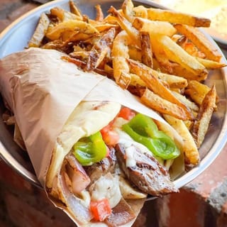 Philly Cheese Steak Gyro
