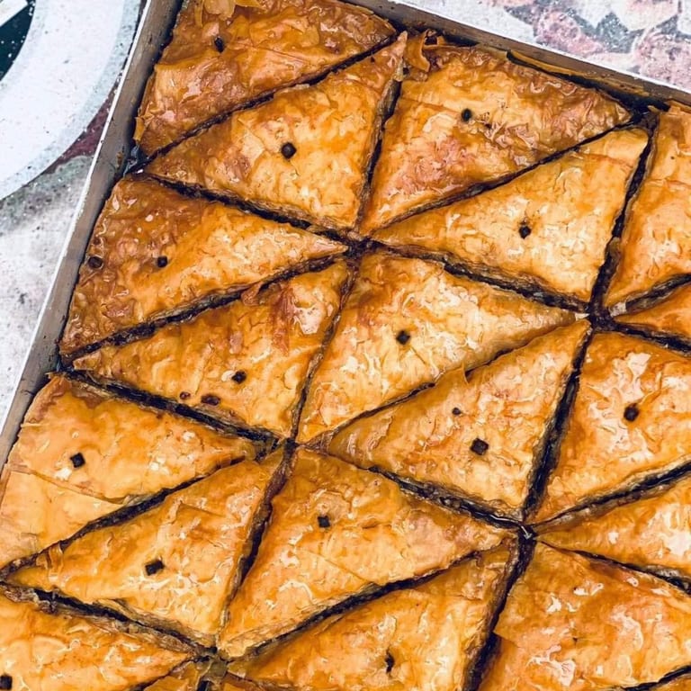 Indulge in our baklava
