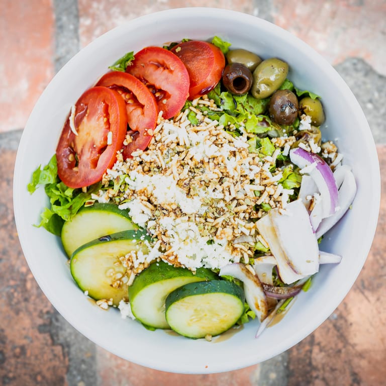 Fresh Greek Salad and More Mediterranean Delights
